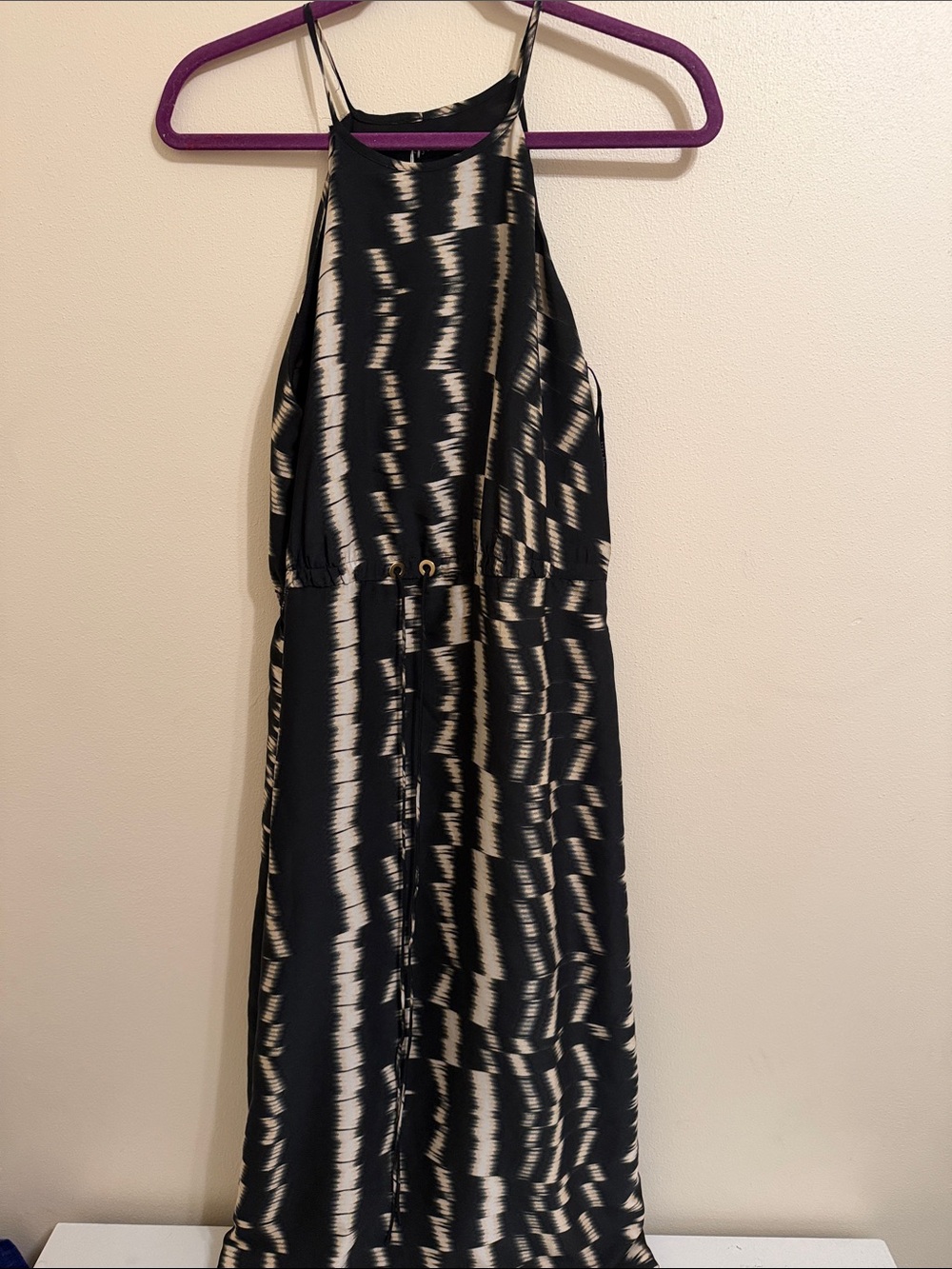 Ivy & Blue Printed Halter Dress